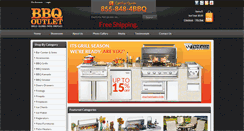 Desktop Screenshot of bbqoutlets.com